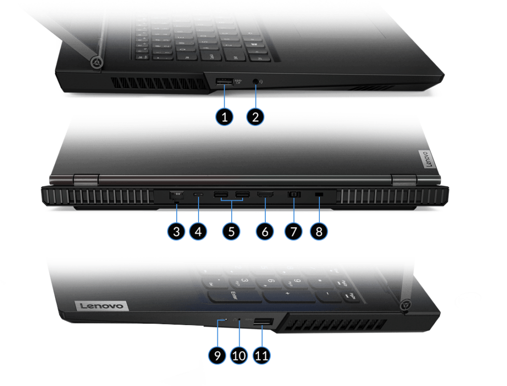 Lenovo laptop legion 5 15 intel series ports Commart Thailand