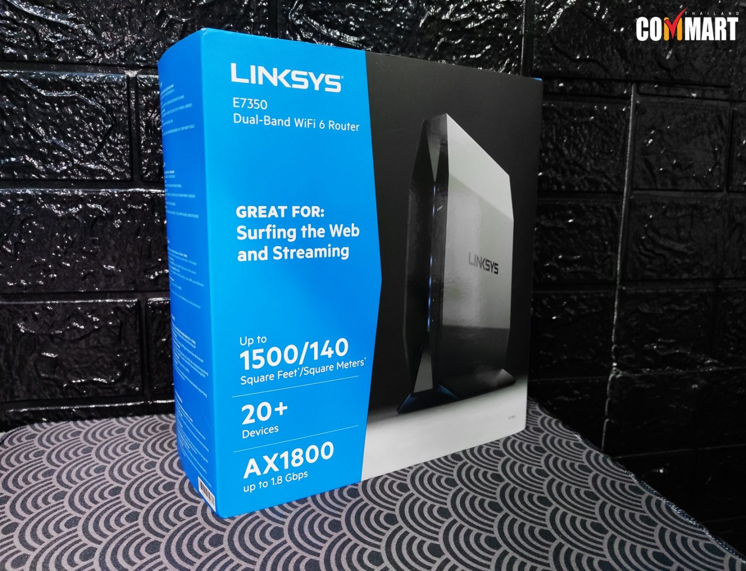 รีวิว Linksys E7350 เราเตอร์ Wi-Fi 6 ทรงเกมมิ่ง ในงบจับต้องง่ายขึ้น