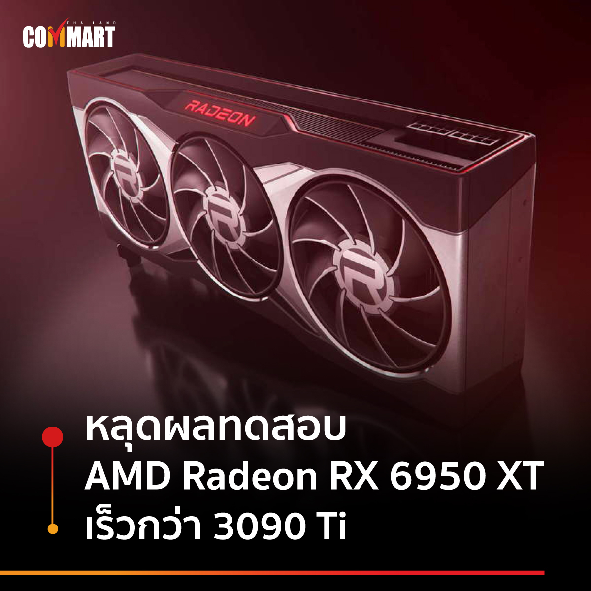 หลุดผลทดสอบ AMD Radeon RX 6950 XT เร็วกว่า 3090 Ti