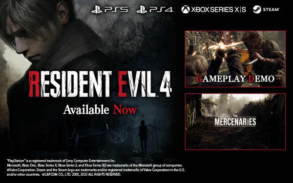 Resident Evil 4 วางจำหน่าย 24 มีนาคมนี้ พร้อมเปิดให้เล่นตัวเดโมได้ฟรี!