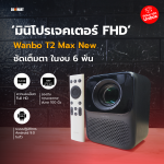 CM_Unbox_มินิโปรเจคเตอร์ FHD Wanbo T2 Max New-01